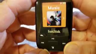 SanDisk Clip Sport Plus 16GB MP3 Music Player SDMX28-016G-A46K (02-2019)