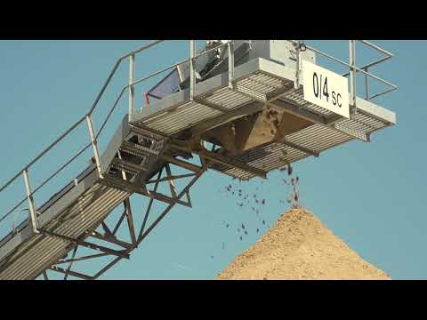 Carrière des granulats alluvionnaires #SAMOG au #Crotoy