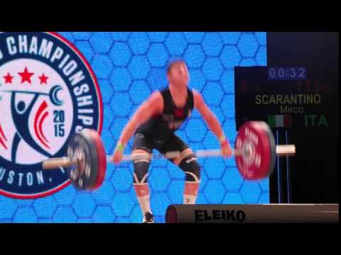 Micro Scaratino lift at 115 Kg
