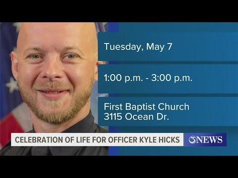 Celebration of Life for Officer Kyle Hicks to take place May 7