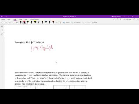 5 9Ex1 3 Calculus with Hyperbolics