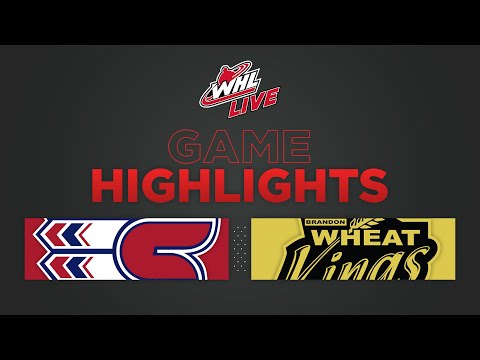 WHL Highlights: Chiefs (1) at Wheat Kings (2) - December 10, 2022