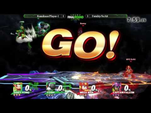 FRXX Sm4sh Doubles - Fatality/ScAtt vs Kamikaze/Player-1 - Smash 4 Doubles Winners Finals