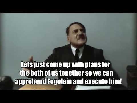 Hitler is informed that Paul O'Grady has died