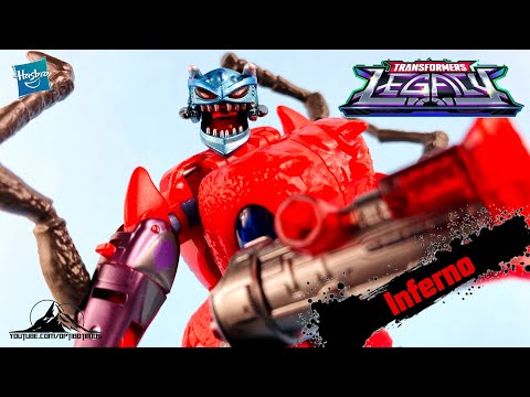 TRANSFORMERS Legacy Voyager Class INFERNO Video Review