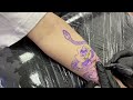 Snake & rose | tattoo timelapse