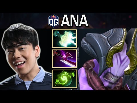 OG.ANA SMURF FACELESS VOID WITH 25 KILLS - DOTA 2 PRO 7.30 GAMEPLAY