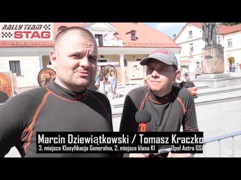 37. Rajd Podlaski - M.Dziewiątkowski/T. Kraczko   Opel Astra GSi