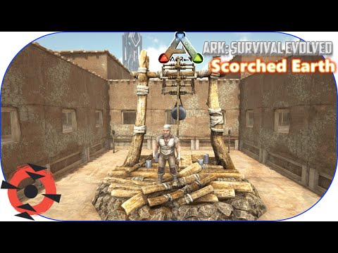 Ark: Scorched Earth DLC - BriFi - S1E2: ADOBE WATER WELL COURTYARD COMPOUND!