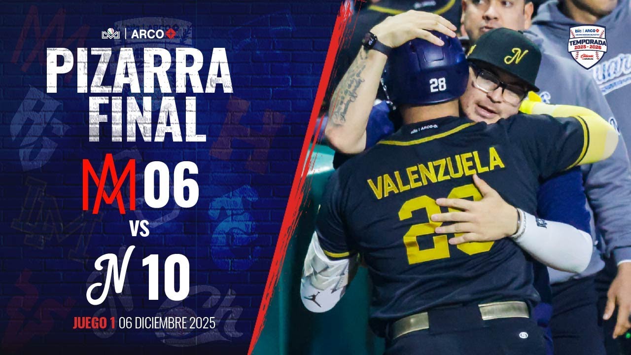 RESUMEN: Águilas de Mexicali vs Jaguares de Nayarit | 6 de diciembre de 2025