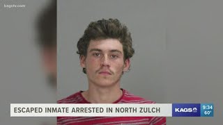 Escaped inmate from Brazos County arrested in North Zulch