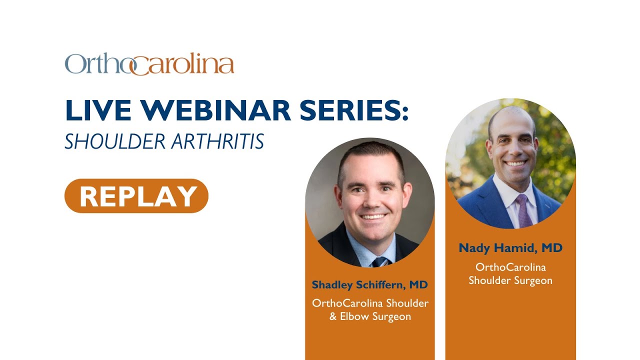 Shoulder Arthritis with Dr. Hamid & Dr. Schiffern