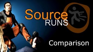 Half Life 2 Speedrun Comparison