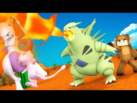 ULTIMATE TYRANITAR VS MEW BATTLE IN POKEMON GO! (Minecraft Roleplay)