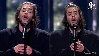 Salvador Sobral - Amar Pelos Dois (Portugal) Semi-Final 1 and Grand-Final compared, 2017 Eurovision