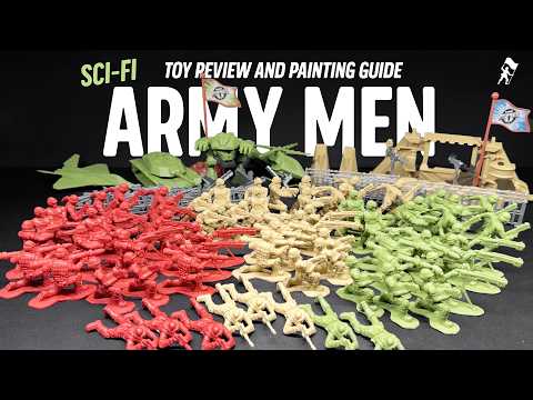 Army men painted like Starship Troopers thumbnail