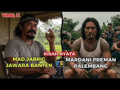 VIRAL !!! MAT JABRIG JAWARA BANTEN VS MARDANI PREMAN PALEMBANG - KISAH VIRAL DONGENG NUSANTARA