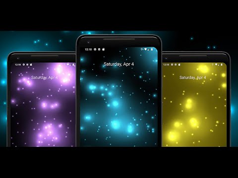 Shining Dots Live Wallpaper Video