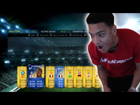 OMG AMAZING 10 x 100K PACKS!!! - FIFA 14