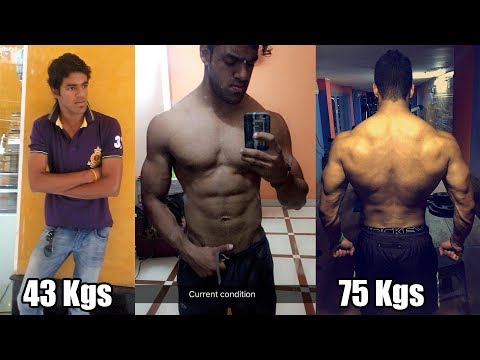 Nikhil Nautiyal 4 Year Natural Body Transformation Video