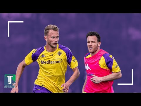 WATCH: ACF Fiorentina TRAIN ahead of Viktoria Plzen UEFA Conference League CLASH