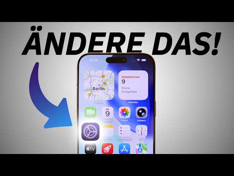 Neues iPhone? Ändere DIESE Einstellungen!