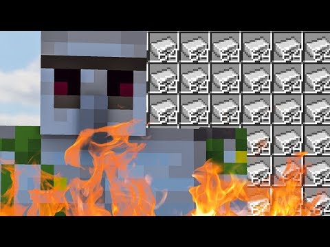I Built A SUPER EASY IRON FARM in Minecraft Hardcore | Part 2
