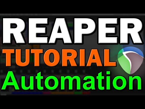 Reaper DAW Tutorial (Part 9) – Automation