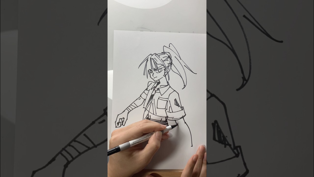 一発描き落書き #drawing #art #一発描き #落書き #お絵描き #絵 #illustration #sketch #draw #rkgk #イラスト #イラストメイキング