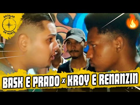 [RIMA DO ANO!🔥🔥] Bask e Prado x Kroy e Renanzin | SEMI | 34ª Batalha da Norte | Santana | SP
