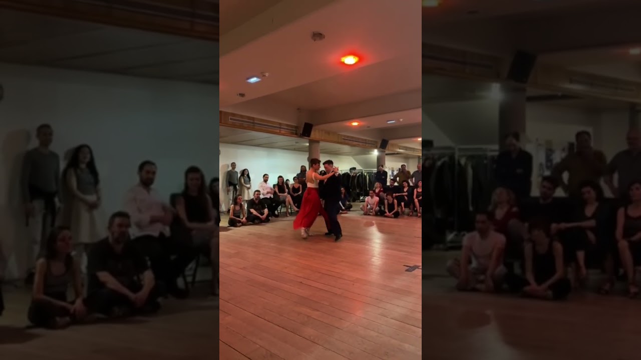 Veronica Toumanova and Asya Moiseeva perform a Pugliese