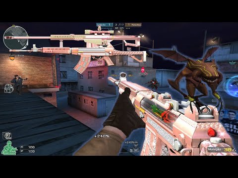 Crossfire NA 2.0 : QBZ Jewelry Noble Silver - Hero Mode X - Zombie V4