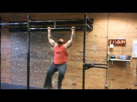 Beast pull-ups @ 270Lbs!!