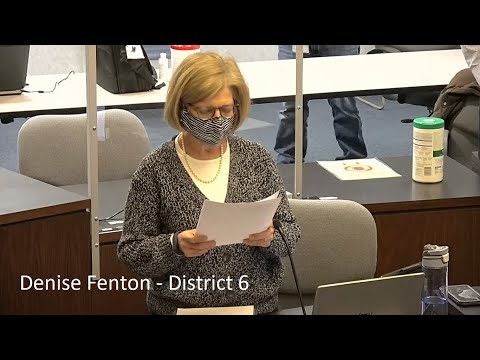 Alderperson Denise Fenton During 01/20/2021 Invocation – “We Need To ...