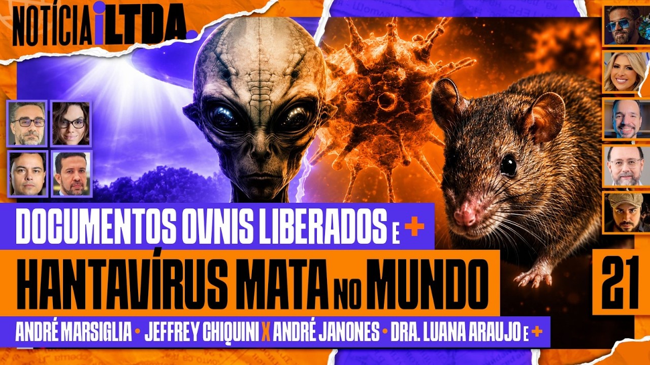 DOCUMENTOS DE OVNIS LIBERADOS | HANTAVÍRUS MATA NO MUNDO - Notícia iLtda. #021