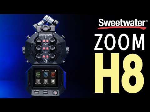 Zoom H8 8-input Handy Recorder | Sweetwater Zoom H8 8-input Handy Recorder | Sweetwater