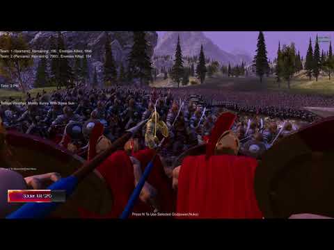 300 Spartans vs 10.000 Persians//Ultimate Epic Battle Simulator