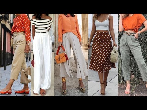 Elegantes y sencillos CONJUNTOS y COMBIANCIONES DE ROPA DE MODA 2024 para PRIMAVERA VERANO