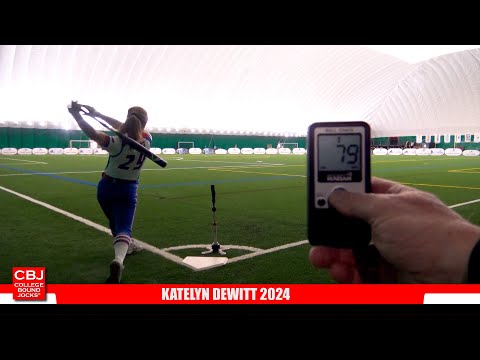 Katelyn Dewitt 2024 Power Hitter/Corner Softball Skills Video
