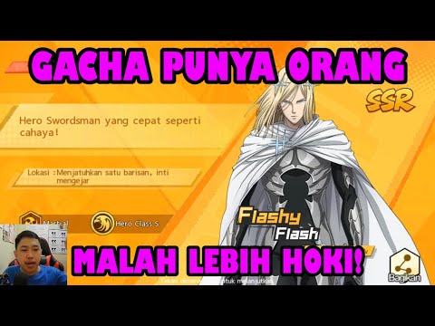GACHA COMEBACK FLASHY FLASH HERO KELAS S TERCEPAT! ONE PUNCH MAN THE STRONGEST