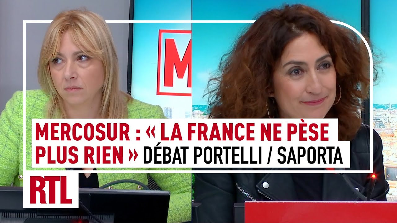 Mercosur : "La France ne pèse plus rien" (Débat Florence Portelli / Isabelle Saporta)