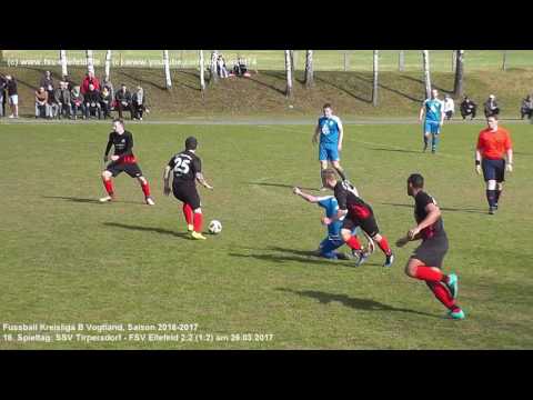 SSV Tirpersdorf - FSV Ellefeld 2:2 (1:2), Kreisliga B Vogtland 2016-2017 am 26.03.2017