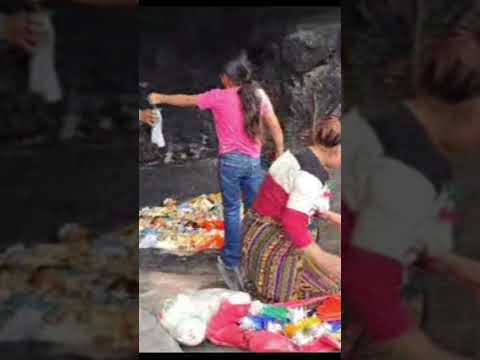 Ceremonia maya en las Cuevas de Santa Cruz Alta Verapaz