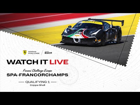 Ferrari Challenge Europe Round 6 Spa-Francorchamps - Qualifying Coppa Shell