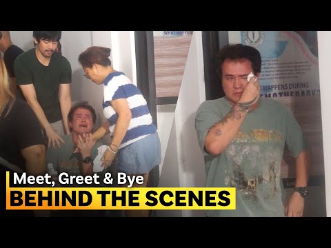 Juan Karlos breaks down after heavy scene with Maricel | Behind the Scenes | 'Meet, Greet & Bye'