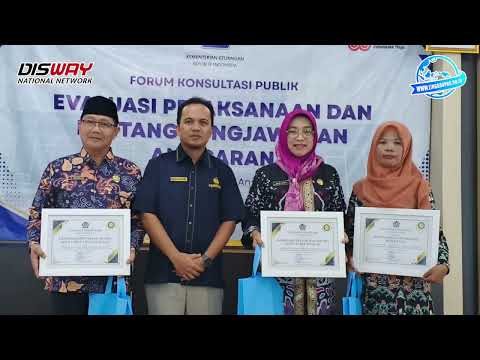 Forum Konsultasi Publik dan Evaluasi Pelaksanaan Anggaran