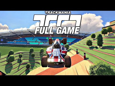 TRACKMANIA (2020) - Gameplay Walkthrough FULL GAME (All Medals)