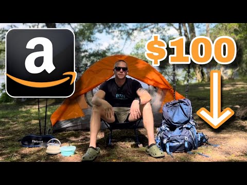 TRUE BUDGET Backpacking Gear Review | Everything You Need Bought Only On AMAZON and UNDER $100!