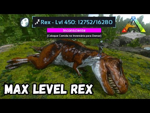 Max level 450 Rex taming! Ark Survival evolved mobile 2.0