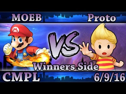 CMPL 5 - MOEB (Mario, Ness) Vs Proto (Lucas) Smash Wii U Winners Sides - Smash 4